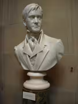 Bust of Matthew Macfadyen as Fitzwilliam Darcy from the 2005 film adaption of Pride and Prejudice.