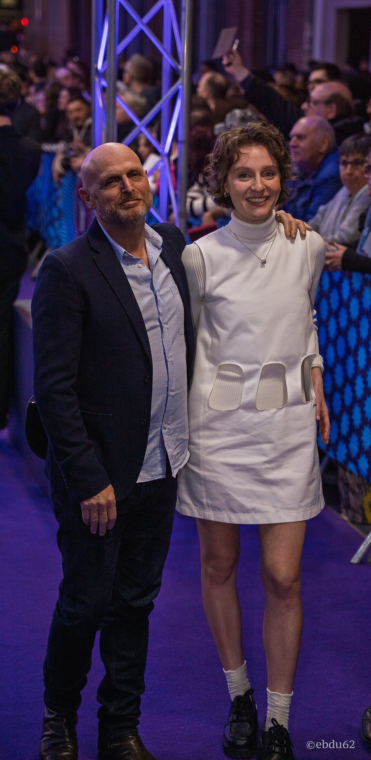 Hagai LEVI with Julia WINDISCHBAUER at Serie mania 2026 for Etty