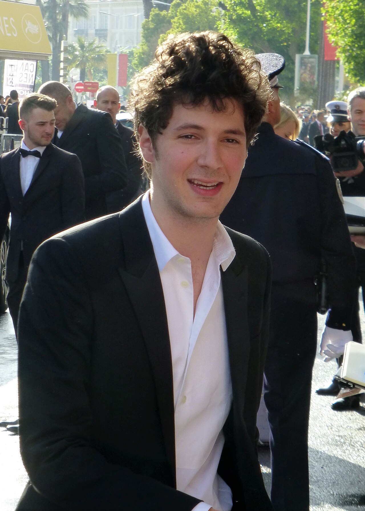 Vincent Lacsote at the world premiere of Cafe Society, 2016 Cannes Film Festival