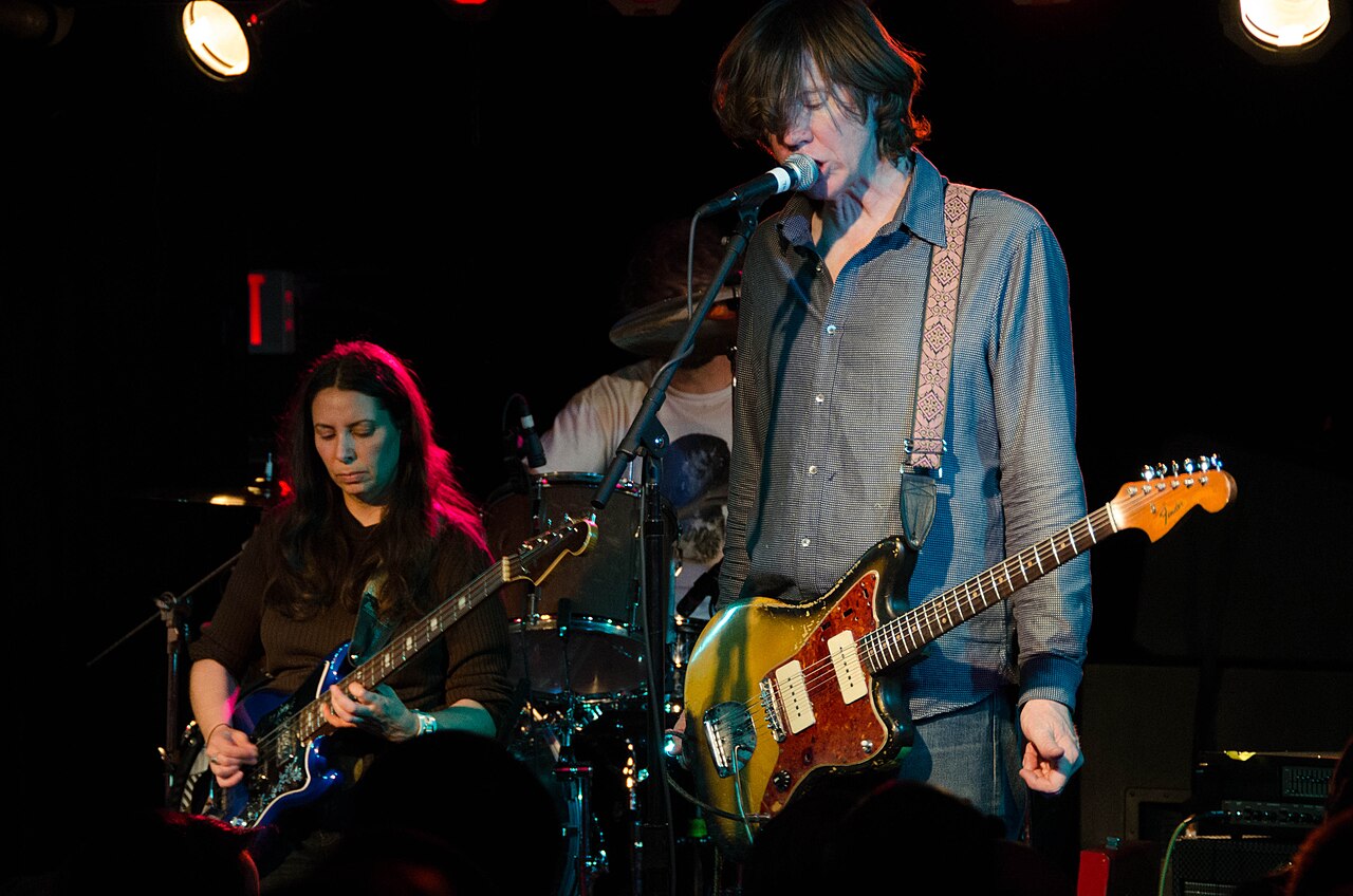 Chelsea Light Moving performing at the Black Cat on April 4, 2013.