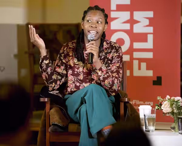 Jeremy O. Harris in conversation by Montclair Film about his three-act play Slave Play on February 12, 2020.