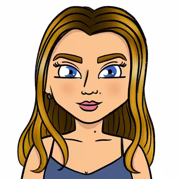 Illustrated portrait of Sofia Hublitz (2023)