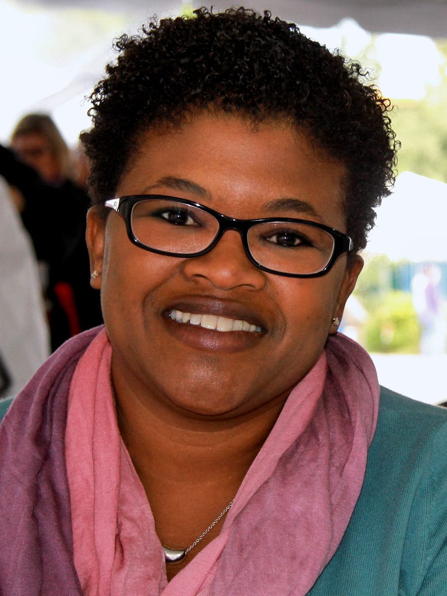 Author Attica Locke at the 2012 Texas Book Festival in Austin, Texas, United States.