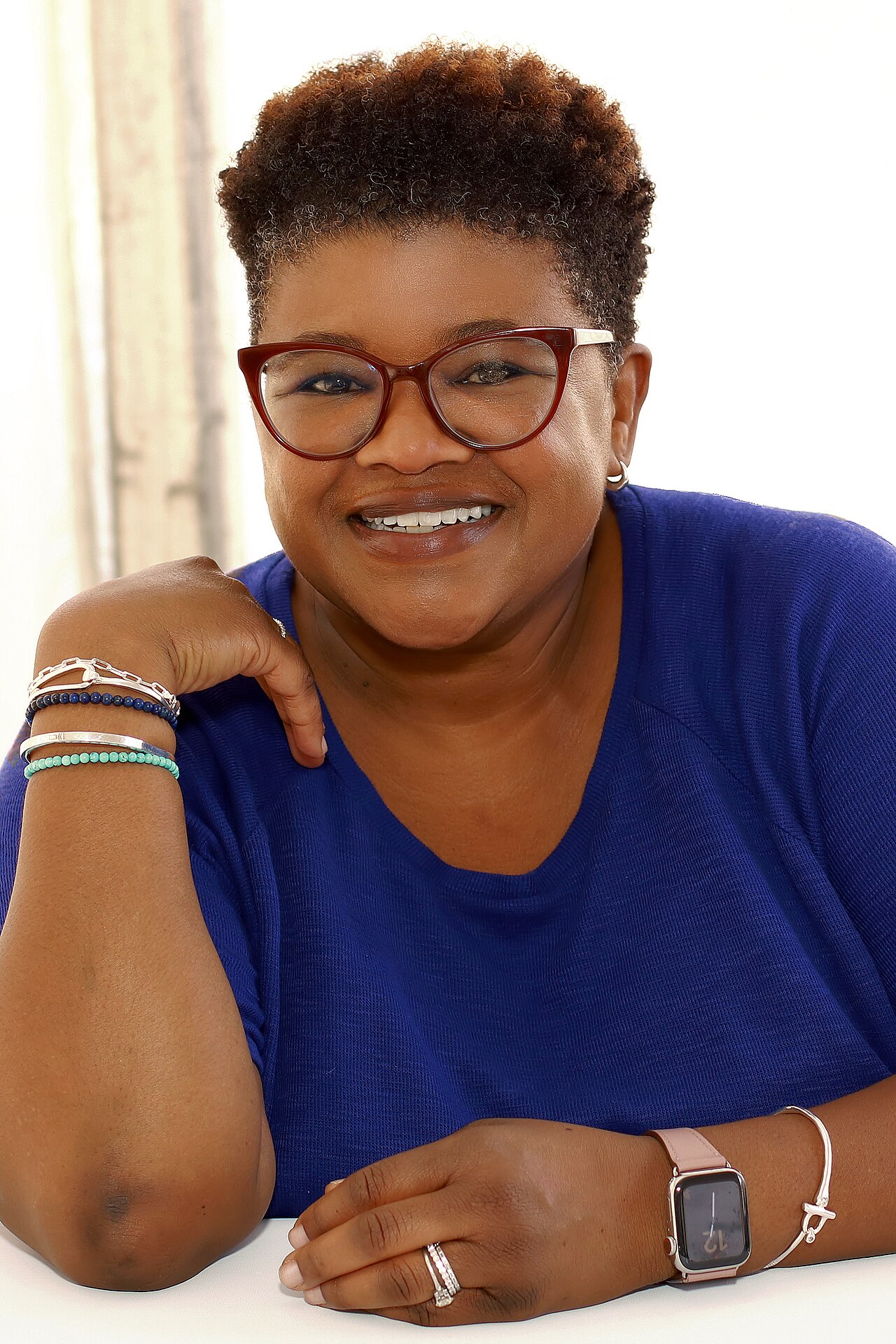 Author Attica Locke at the 2024 Texas Book Festival in Austin, Texas, United States.