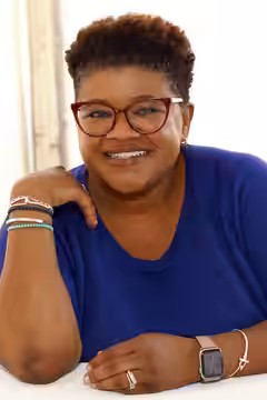 Author Attica Locke at the 2024 Texas Book Festival in Austin, Texas, United States.