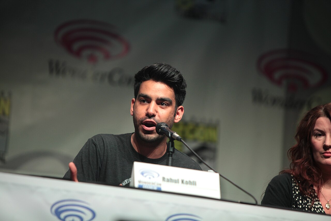 Rahul Kohli speaking at the 2015 Wondercon, for "iZombie", at the Anaheim Convention Center in Anaheim, California. Please attribute to Gage Skidmore if used el