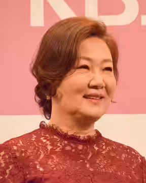 2019년 3월 19일 서울 강남구 임피리얼팰리스호텔 셀레나홀에서 열린 KBS 2TV 새 주말드라마 '세상에서 제일 예쁜 내 딸' 제작발표회장의김해숙