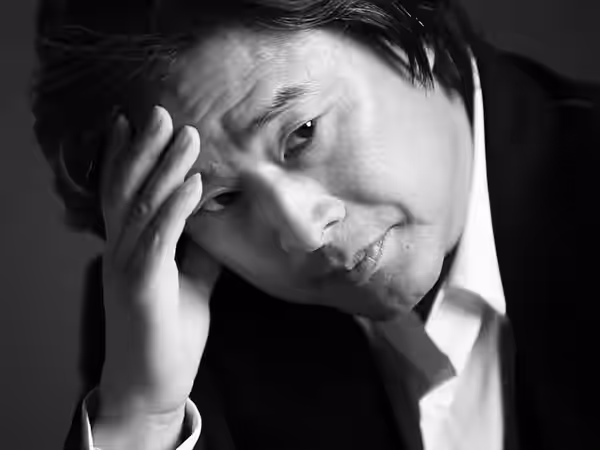 Director Park Chan-wook in a photo shoot for Marie Claire Korea in September 2013.