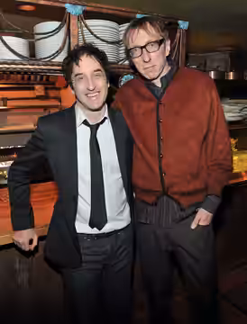 Don McKellar and Keith Bearden at Sotto Sotto after the Canadian Premiere of Meet Monica Velour (2011)