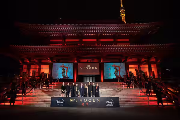“Shogun” big hit prayer event at Zojoji.