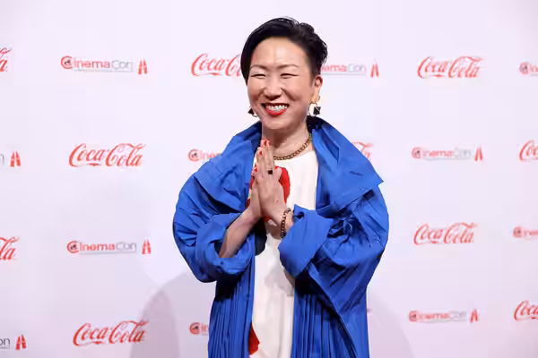 Hikari on the red carpet at the Big Screen Achievement Awards at the 2026 CinemaCon at The Colosseum Theater at Caesars Palace in Las Vegas, Nevada. Please attr