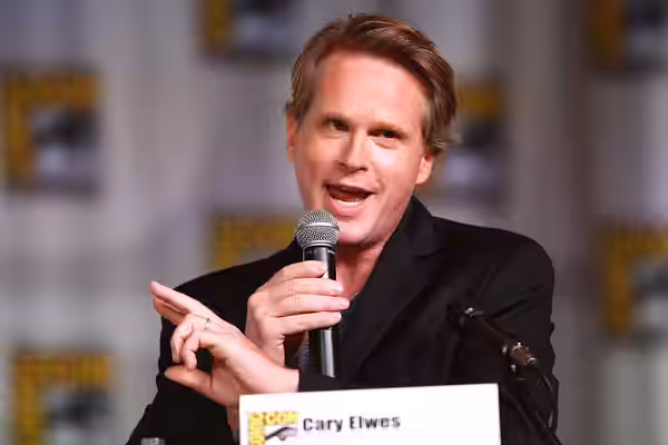 Cary Elwes speaking at the 2013 San Diego Comic Con International, for "Psych", at the San Diego Convention Center in San Diego, California. Please attribute to