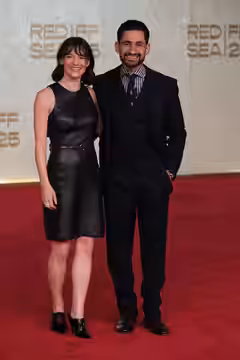 Amir El-Masry - Valerie Pachner at the 2025 Red Sea Film Festival
