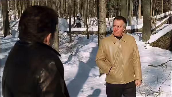 Christopher Moltisanti and Paulie Gualtieri in "Pine Barrens" (2024)