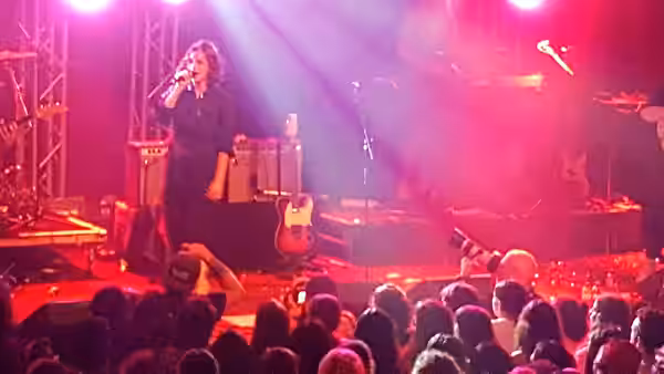 King Princess performing at The Powerstation, Auckland, New Zealand on 8 November 2018.
