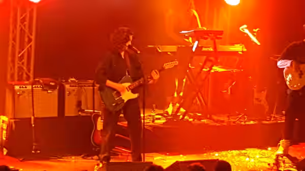 King Princess performing at The Powerstation, Auckland, New Zealand on 8 November 2018.