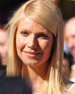 Gwyneth Paltrow at a ceremony to receive her Hollywood Walk of Fame Star, 2010.