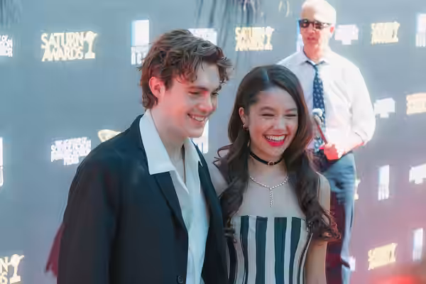 Jack Champion &amp; Trinity Jo-Li Bliss at the 53rd Saturn Awards (2026)