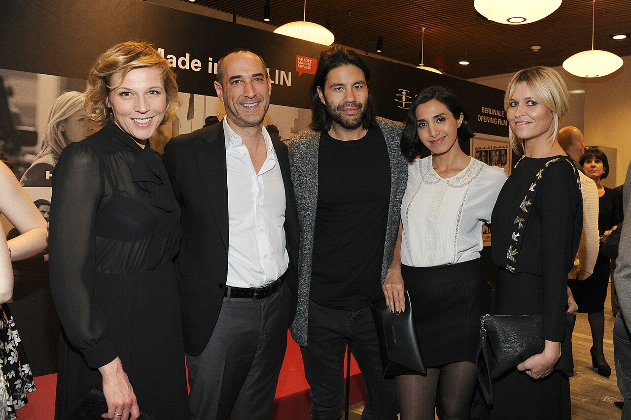 L to R: Franziska Weisz, David Goldman (Paramount Television), Lucan Toh, Narges Rashidi, Berlinale Reception 2016
