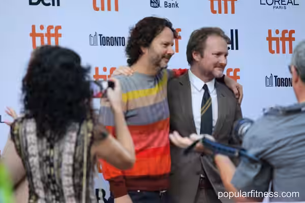 from <a href="https://www.popularfitness.com" rel="noreferrer nofollow">www.popularfitness.com</a> Director Rian Johnson at the Toronto Internationa (2019)