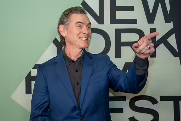 Billy Crudup, actor, at the 63rd annual New York Film Festival at Lincoln Center in 2025 for the film Jay Kelly