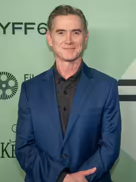 Billy Crudup, actor, at the 63rd annual New York Film Festival at Lincoln Center in 2025 for the film Jay Kelly