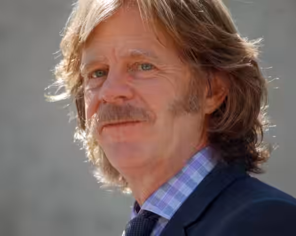William H. Macy at a ceremony for Felicity Huffman and Macy to receive a star on the Hollywood Walk of Fame. (2012)