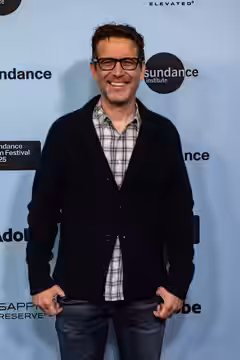 Rhett Reese, executive producer, at the 2025 Sundance Film Festival for the movie Bulldozer. (2022)