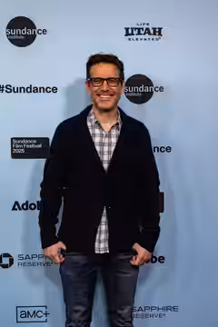 Rhett Reese, executive producer, at the 2025 Sundance Film Festival for the movie Bulldozer. (2022)