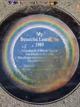 My Beautiful Laundrette 1985 A Landmark of British Cinema was filmed on this road. This plaque commemorates the site of 'Powders' laundrette. Directed by Stephe (2024)