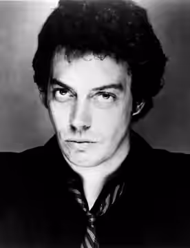 Tim Curry in a promotional picture of his 1978 LP debut Read My Lips