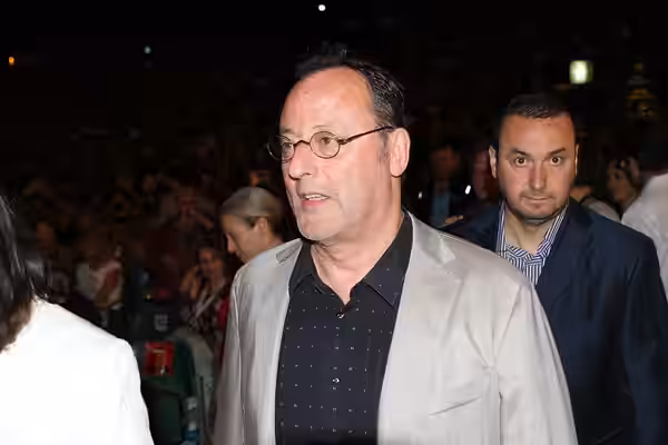 Jean Reno opening the Jerusalem Film Festival with the film La Rafle (2010)