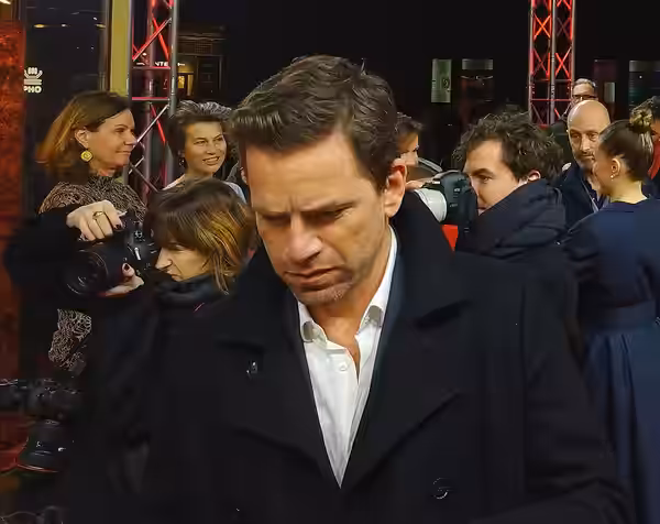 Nikolaj Lie Kaas bei der Premiere der Fernsehserie Agent bei der Berlinale 2023
