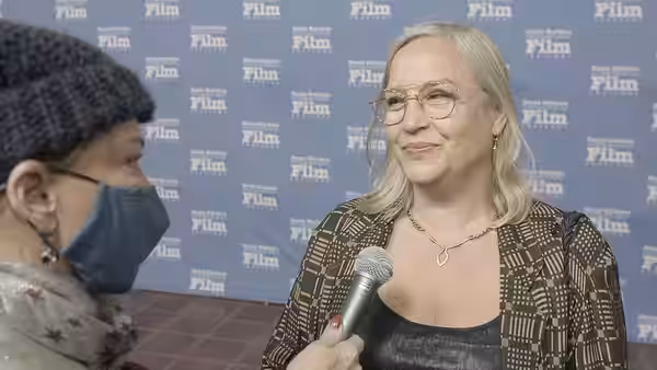 Tamara Deverell at the 2022 Santa Barbara International Film Festival in Santa Barbara, California.