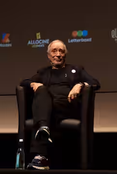Michel Seydoux at Cannes Q&amp;A for Alain Cavalier's 'Thanks for Coming' (2026)