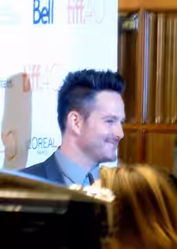 Director Scott Cooper at the premiere of Black Mass, 2015 Toronto Film Festival