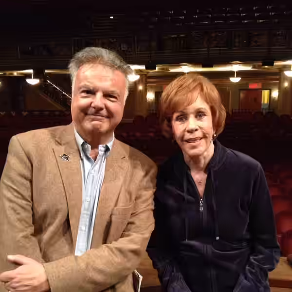 Carol Burnett and Brian Dennehy in a production of Love Letters (play) (2014)