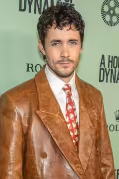 Jonah Hauer-King, actor, at the 63rd annual New York Film Festival at Lincoln Center in 2025 for the film A House of Dynamite