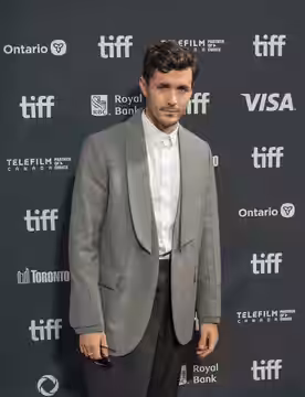 Jonah Hauer-King, actor in 'William Tell', at the 2024 Toronto International Film Festival