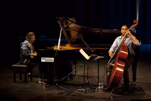 Chick Corea &amp; Stanley Clarke en el Auditorio Kursaal (2014).