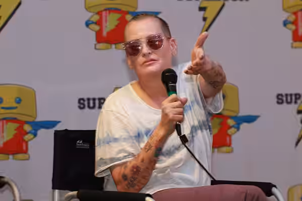 Lori Petty at Supercon Retro in 2017