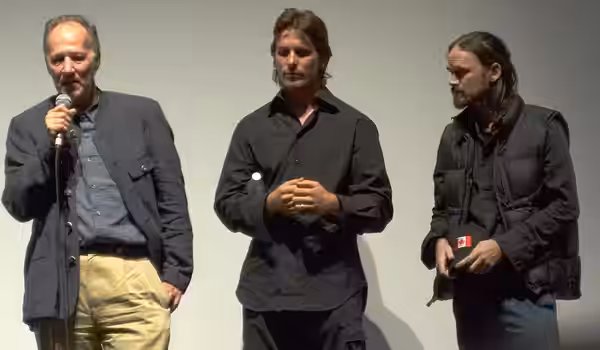 Werner Herzog, Christian Bale and Jeremy Davies answer questions after the premiere screening of Rescue Dawn in Toronto. (2006)