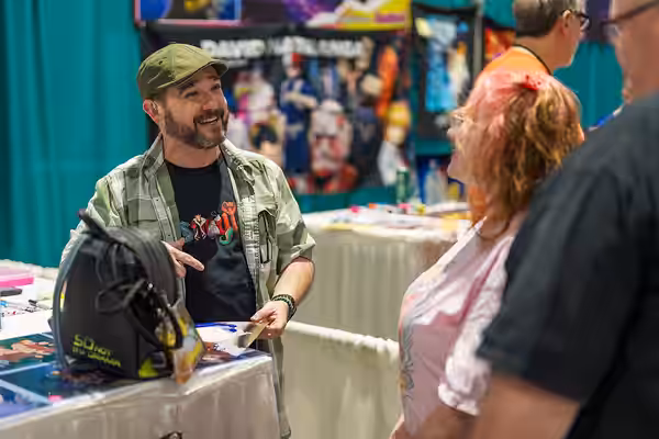 Bradley Pierce at Galaxy Con Richmond on March, 21, 2026