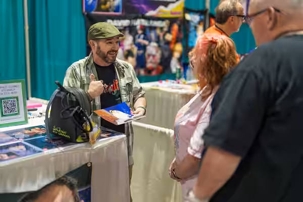 Bradley Pierce at Galaxy Con Richmond on March, 21, 2026