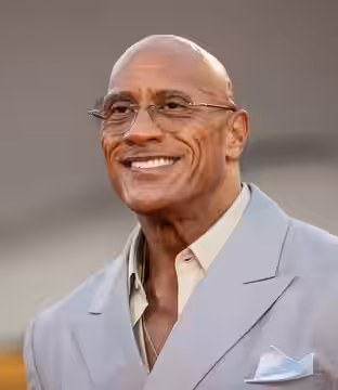 Actor Dwayne Johnson at the 2025 Venice Film Festival