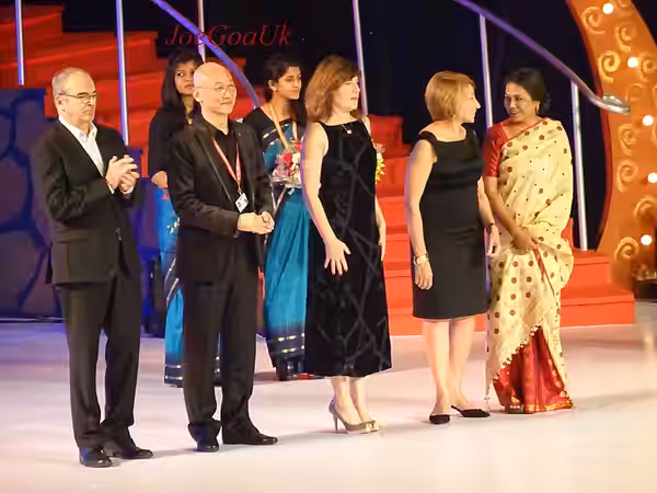 IFFI Goa 2014 Inaugural day Ceremony Shyama Prasad Mukherjee Indoor Stadium, Taleigao, Bambolim 20th Nov. 2014 Members of the Jury: Slawomir Idziak from Poland,