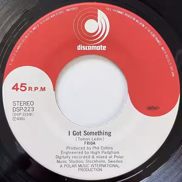 Frida - I Got Something (B-Side of Tell Me It’s Over on the Discomate label) (1983)