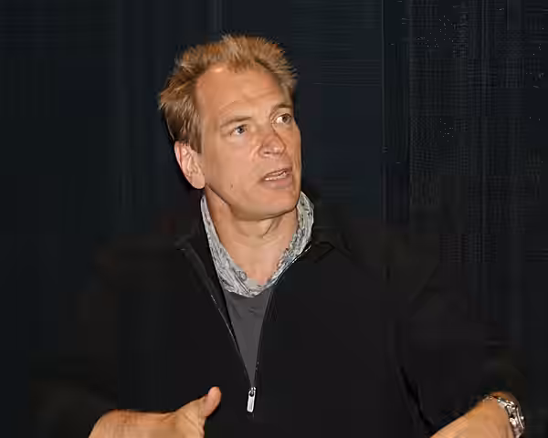 Julian Sands, born 4 January 1958 in Otley, Yorkshire, is an English actor who is known for his roles in the the films The Killing Fields, Warlock, A Room with  (2011)