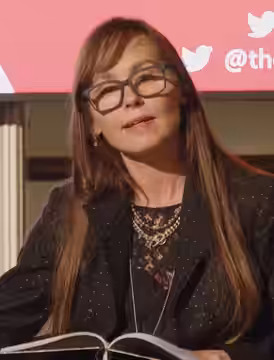 Tara Fitzgerald reading a poem at the British Library's Josephine Hart Poetry Hour in December 2022 (uploaded in January 2023)
