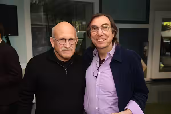 Mike Marcus, Pen Densham. Photo: Jesse Grant (2019)